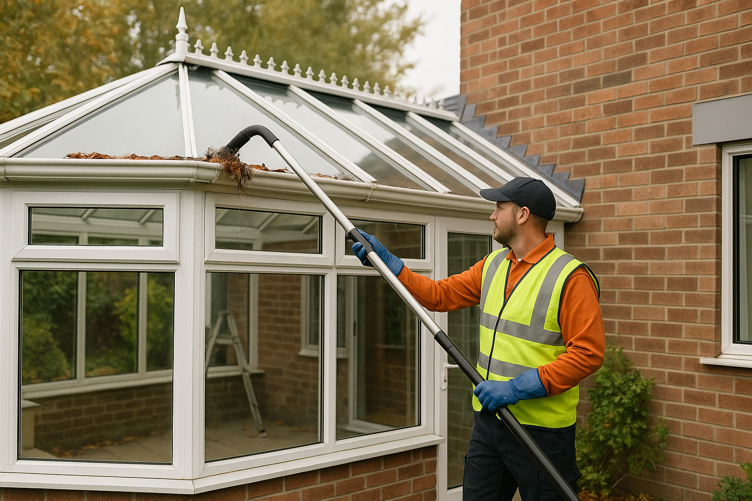Conservatory Gutter Cleaning